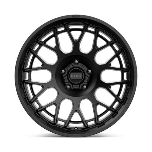 20X9 KMC KM722 TECHNIC SATIN BLACK 5X127