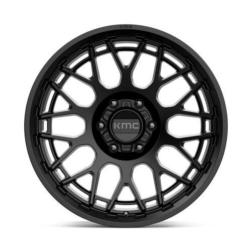 20X9 KMC KM722 TECHNIC SATIN BLACK 6X139.7