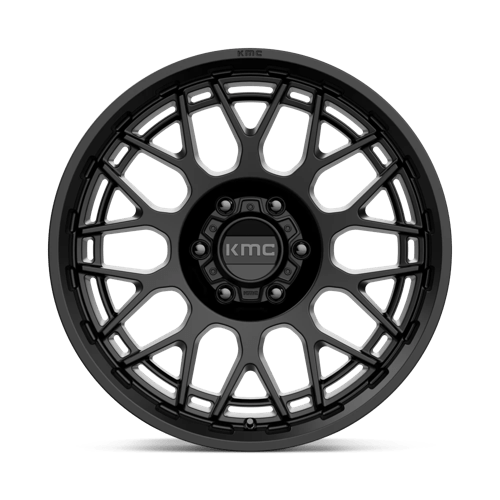 20X9 KMC KM722 TECHNIC SATIN BLACK 6X114.3