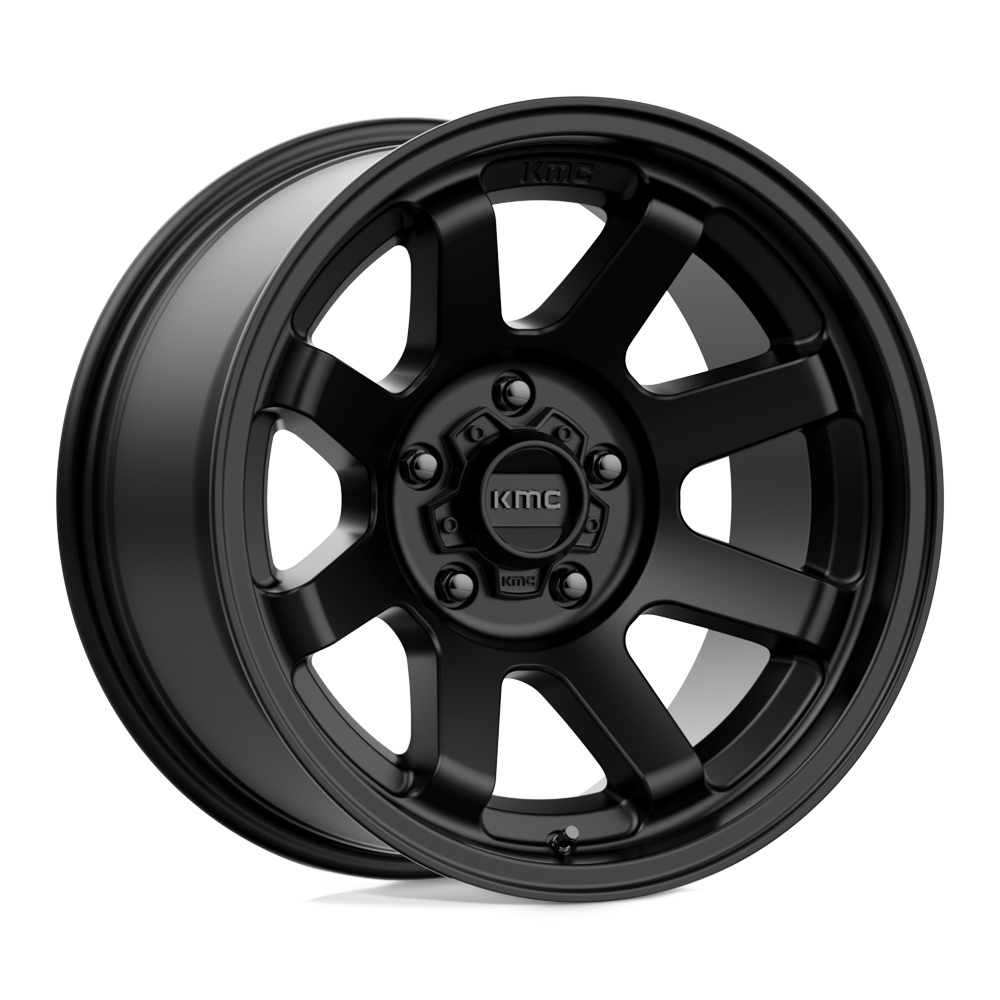 17X9 KMC KM723 TRAIL SATIN BLACK 5X127