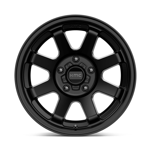 17X9 KMC KM723 TRAIL SATIN BLACK 5X127