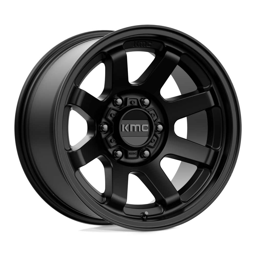 17X9 KMC KM723 TRAIL SATIN BLACK 6X139.7