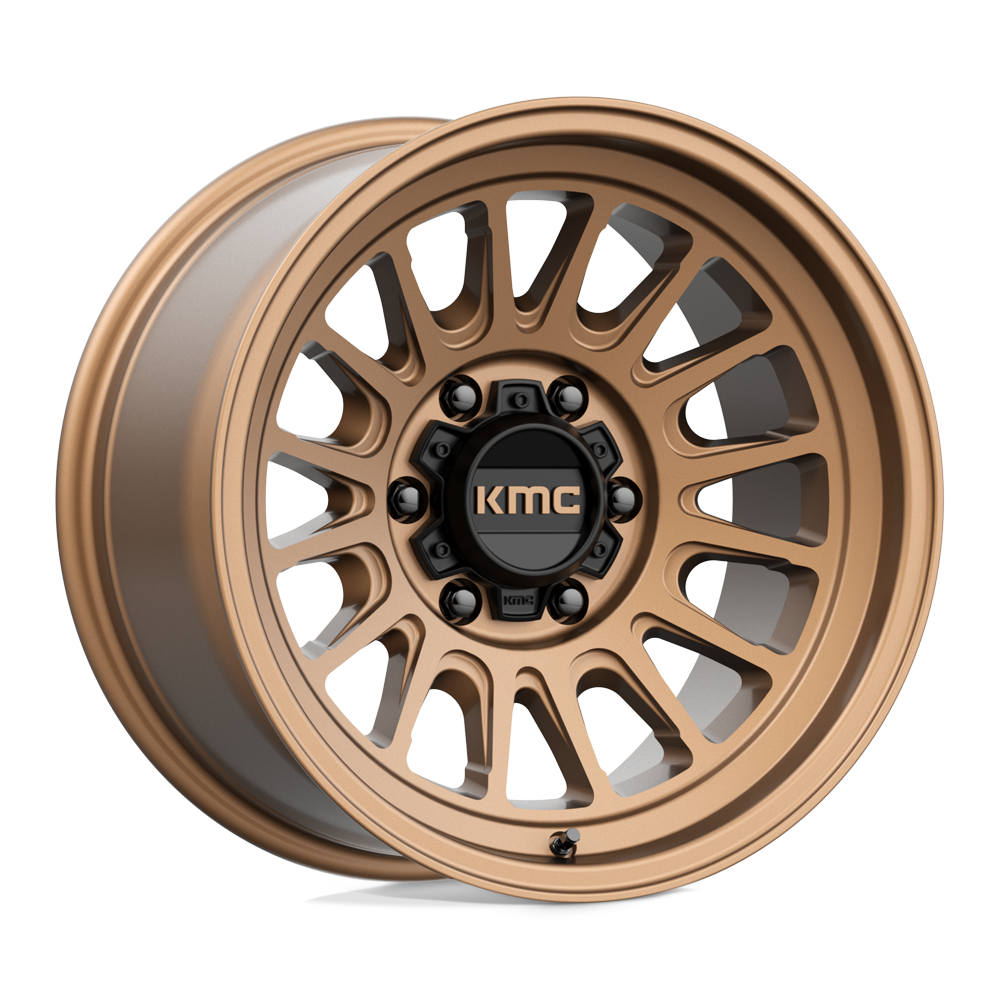 17X8.5 KMC KM724 IMPACT OL MATTE BRONZE 6X139.7