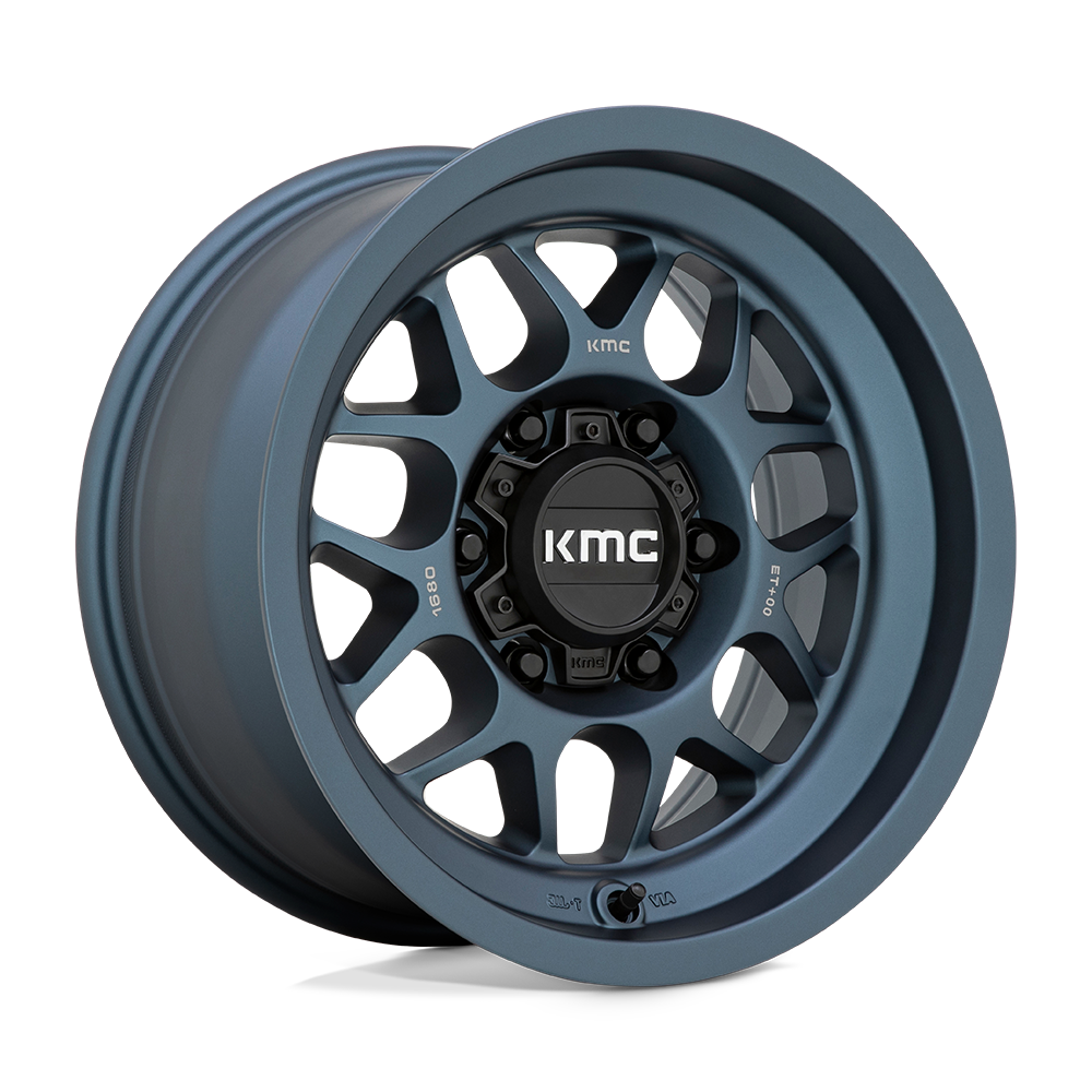 16X8 KMC KM725 TERRA METALLIC BLUE 6X139.7
