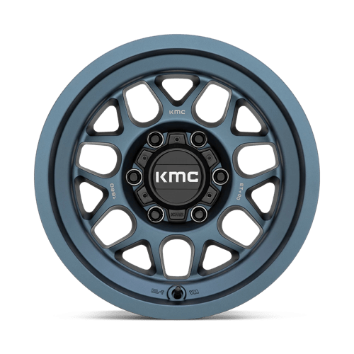 16X8 KMC KM725 TERRA METALLIC BLUE 6X139.7