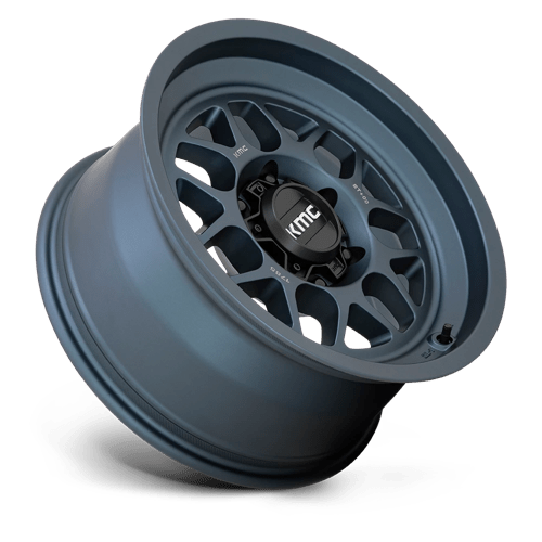 17X8.5 KMC KM725 TERRA METALLIC BLUE 6X139.7