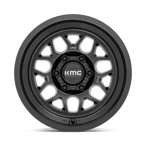 17X8.5 KMC KM725 TERRA SATIN BLACK 6X135