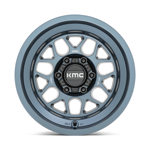 17X9 KMC KM725 TERRA METALLIC BLUE 6X139.7