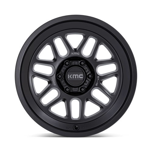 20X9 KMC KM725 TERRA SATIN BLACK 6X139.7