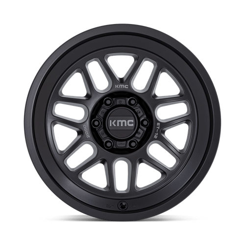 20X9 KMC KM725 TERRA SATIN BLACK 6X139.7