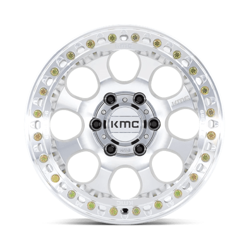 17X8.5 KMC KM237 RIOT BEADLOCK MACHINED 6X139.7