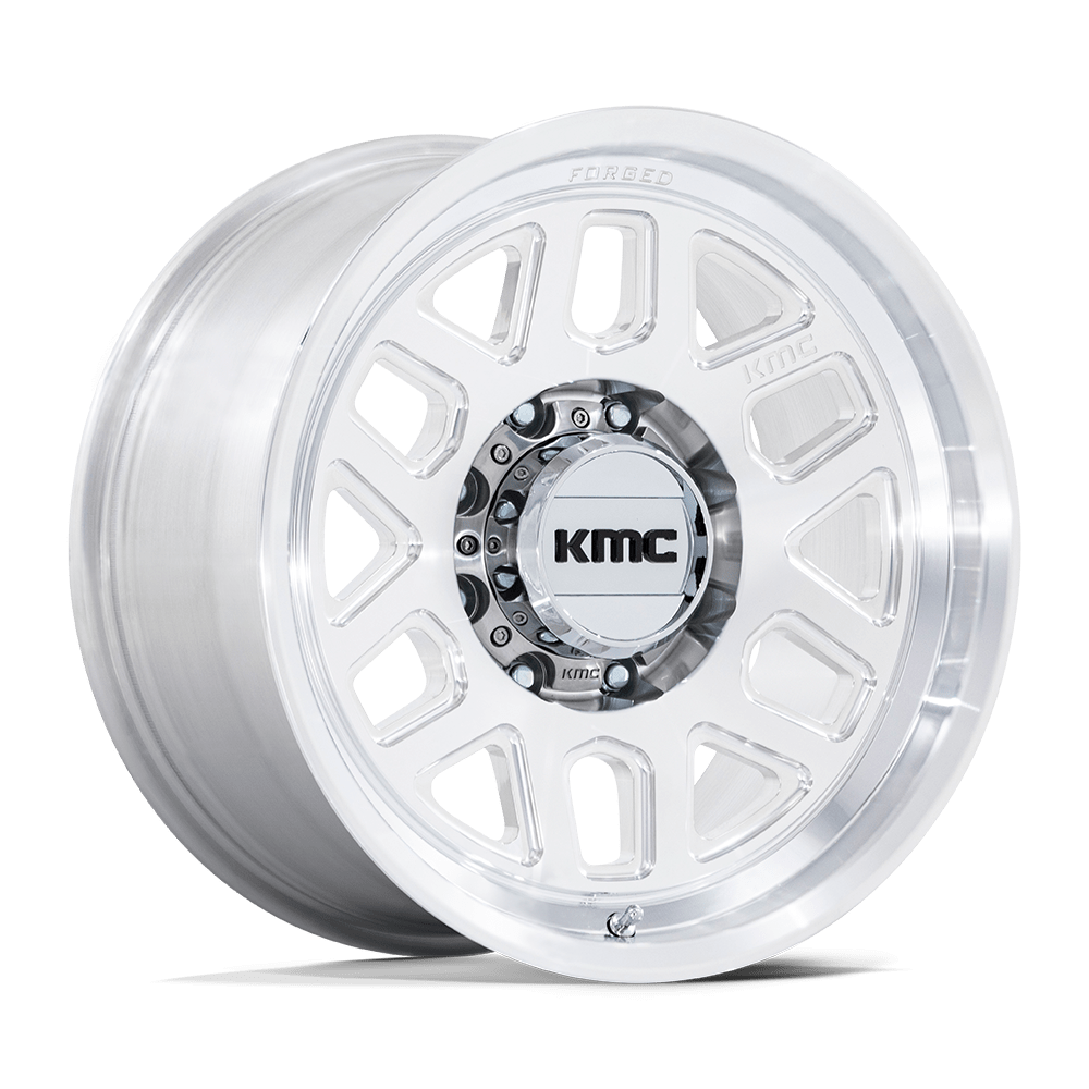 18X9 KMC KM451 MESA FORGED MONOBLOCK RAW MACHINED 8X165.1