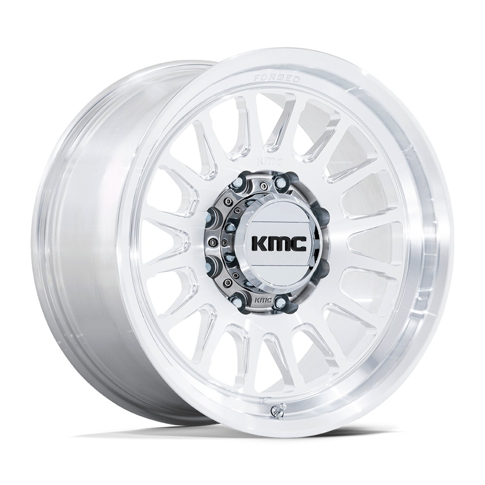 18X9 KMC KM452 IMPACT FORGED MONOBLOCK RAW MACHINED 8X170