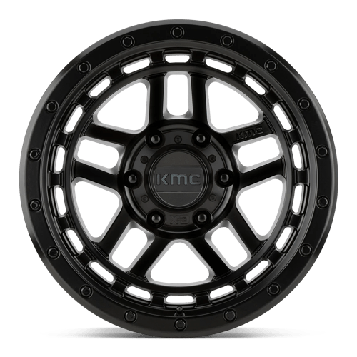 17X9 KMC KM540 RECON SATIN BLACK 6X139.7