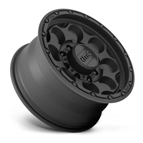 17X8.5 KMC KM541 DIRTY HARRY TEXTURED BLACK 8X170