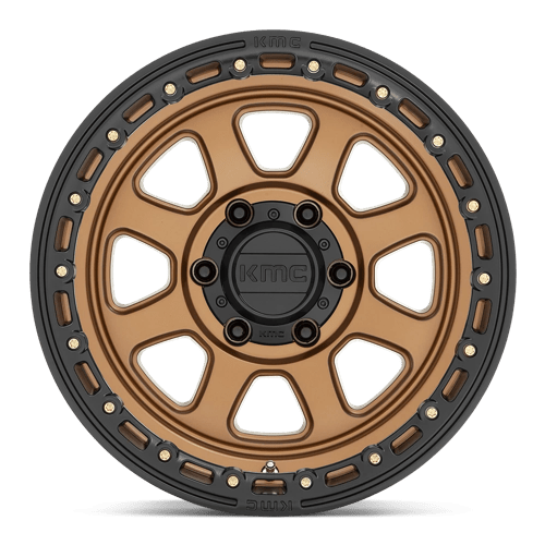 20X9 KMC KM548 CHASE MATTE BRONZE W/ BLACK LIP 8X170