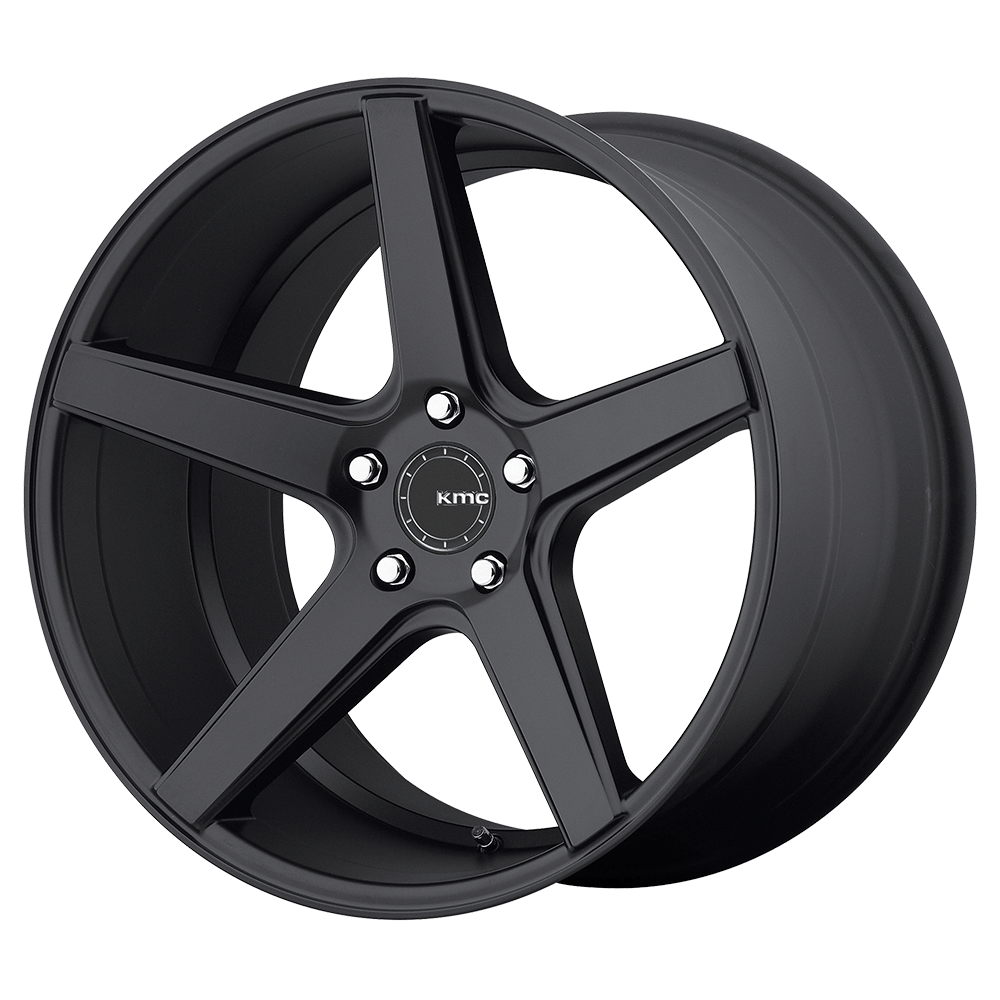 22X10.5 KMC KM685 DISTRICT SATIN BLACK 5X120