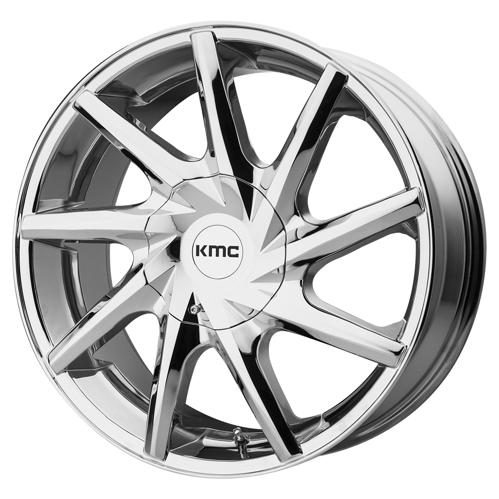 20X8.5 KMC KM705 BURST CHROME 4X114.3