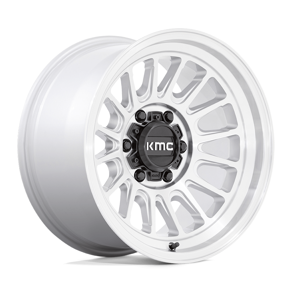 17X9 KMC KM724 IMPACT OL SILVER MACHINED 5X127