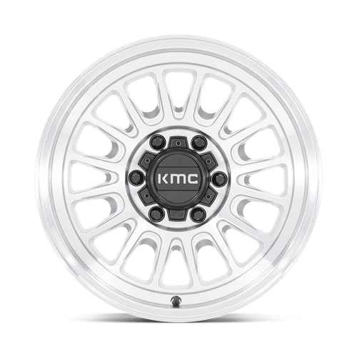 17X9 KMC KM724 IMPACT OL SILVER MACHINED 6X139.7