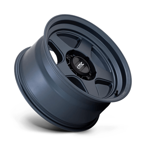 17X8.5 KMC KM728 LOBO METALLIC BLUE 6X120