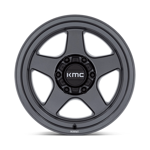 17X8.5 KMC KM728 LOBO MATTE ANTHRACITE 6X120