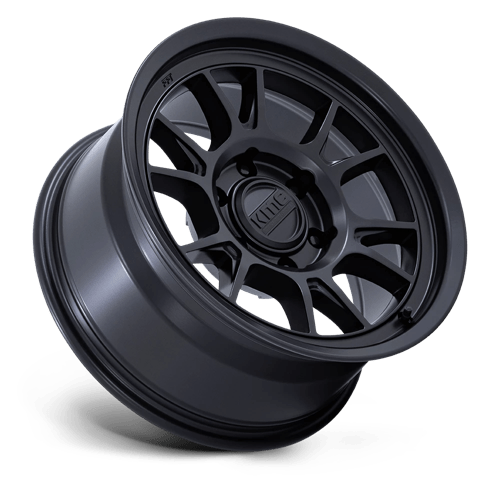 17X8.5 KMC KM729 RANGE MATTE BLACK 5X127