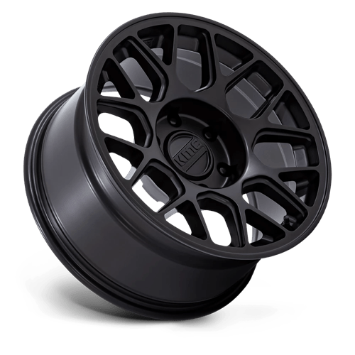 17X8.5 KMC KM730 HATCHET MATTE BLACK 5X127