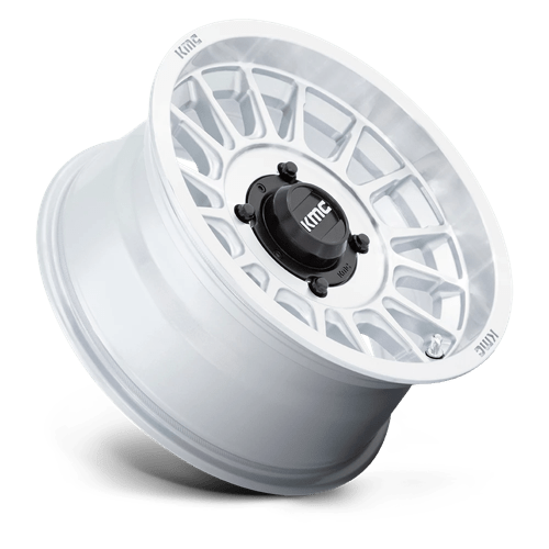 15X7 KMC Powersports KS138 IMPACT UTV SILVER W/ MACHINED FACE 4X156