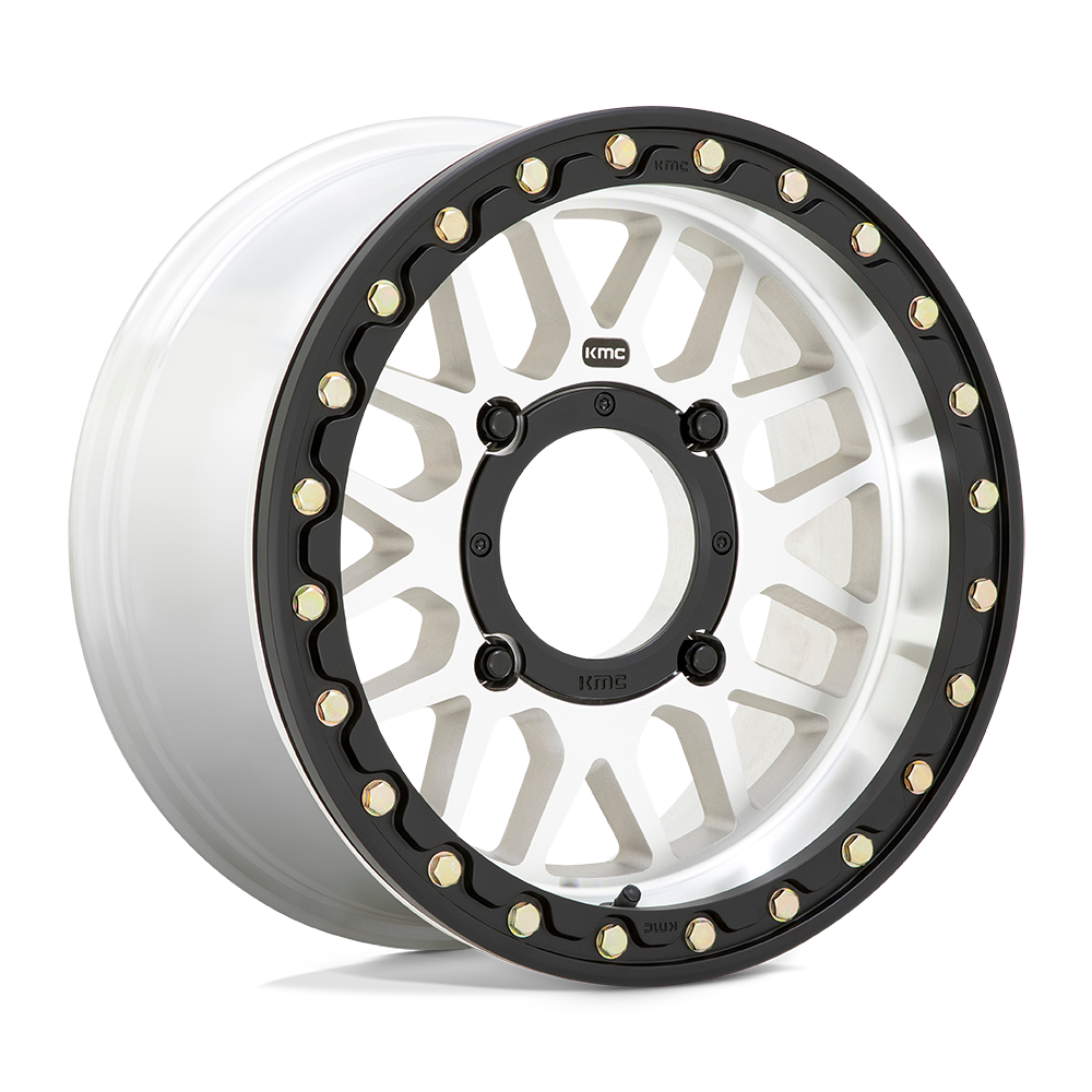 15X7 KMC Powersports KS235 GRENADE BEADLOCK MACHINED 4X137
