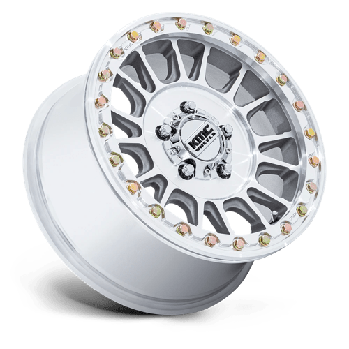 15X7 KMC Powersports KS239 IMPACT UTV BEADLOCK MACHINED 6X139.7