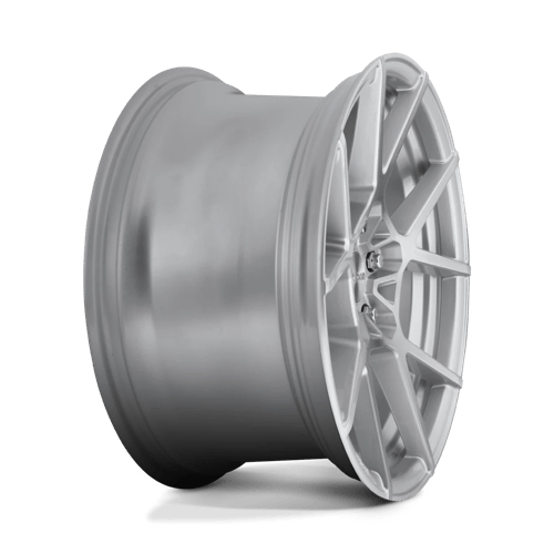 19X8.5 Rotiform R138 KPS GLOSS SILVER BRUSHED 5X112