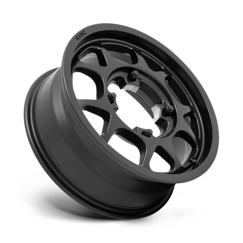 15X6 KMC Powersports KS136 TORO SATIN BLACK 4X156