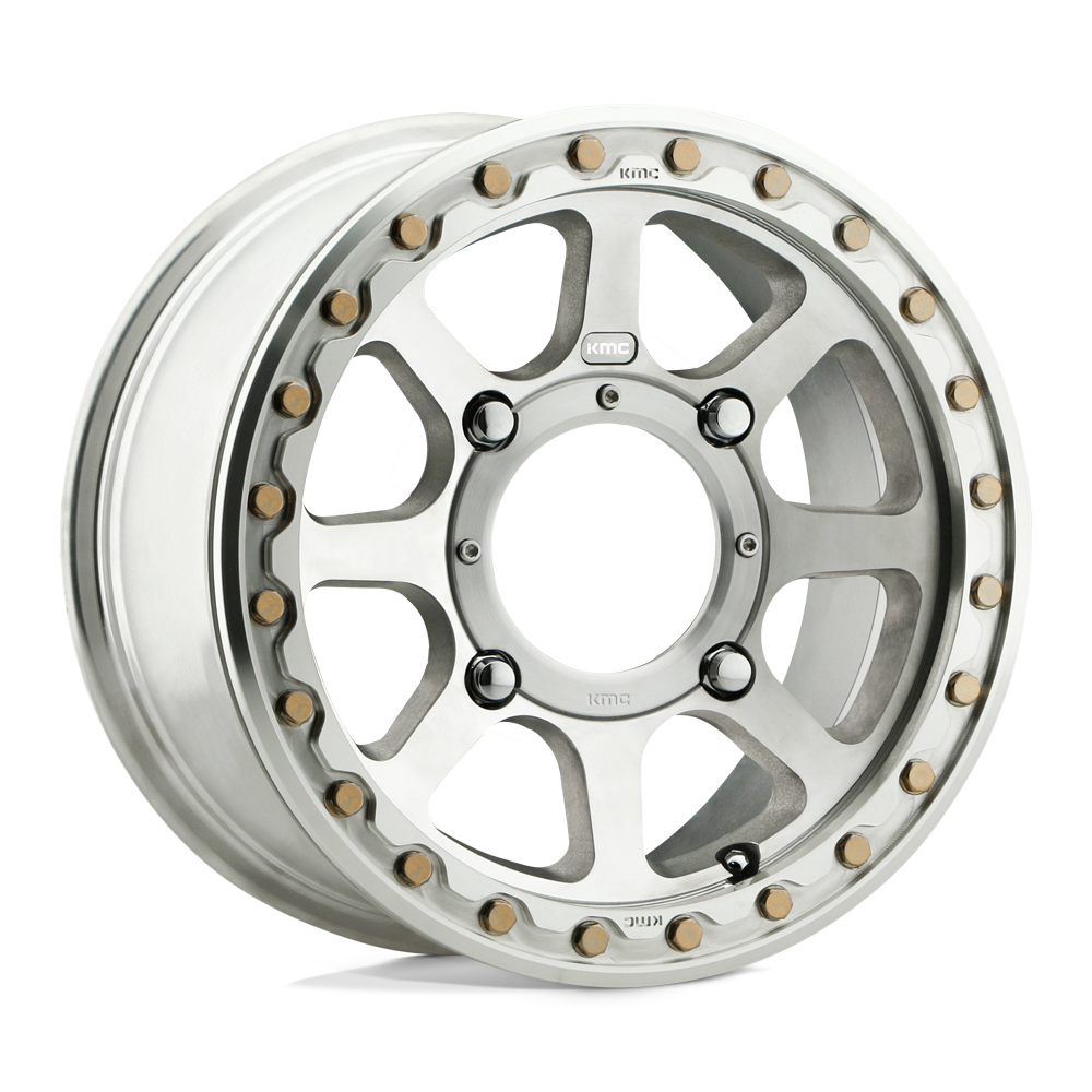 15X6 KMC Powersports KS234 ADDICT 2 BEADLOCK MACHINED 4X137