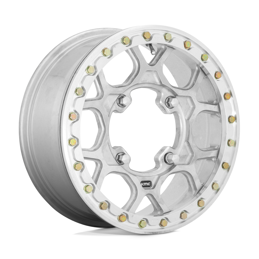 15X6 KMC Powersports KS433 MESA BEADLOCK FORGED RAW MACHINED FORGED 4X156