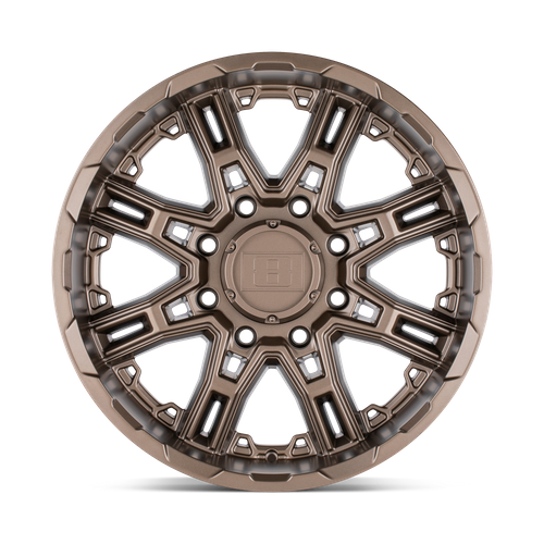 17X8.5 Level 8 SLINGSHOT MATTE BRONZE 6X132