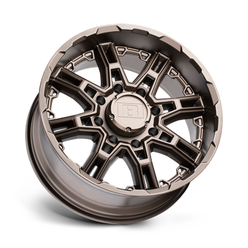 17X8.5 Level 8 SLINGSHOT MATTE BRONZE 6X132