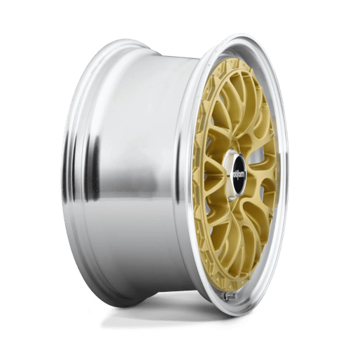 19X8.5 Rotiform R156 LSR MATTE GOLD MACHINED 5X112