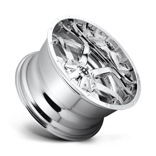 20X12 Fuel 1PC D536 MAVERICK RIMS - CHROME PLATED 8X180