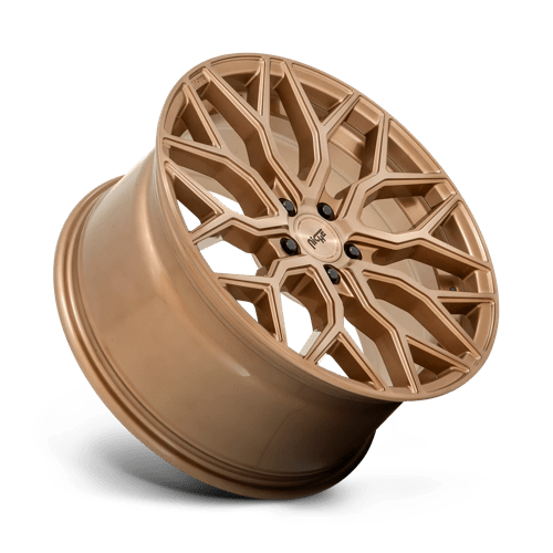 22X10 Niche 1PC M263 MAZZANTI BRONZE BRUSHED 5X112