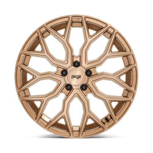 20X10.5 Niche 1PC M263 MAZZANTI BRONZE BRUSHED 5X112