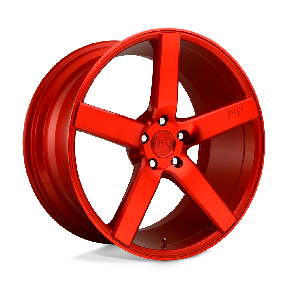 20X10.5 Niche 1PC M187 MILAN CANDY RED 5X120