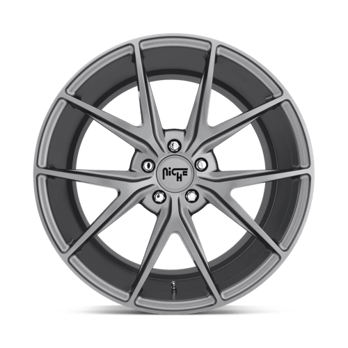 19X8.5 Niche 1PC M116 MISANO MATTE GUN METAL 5X114.3