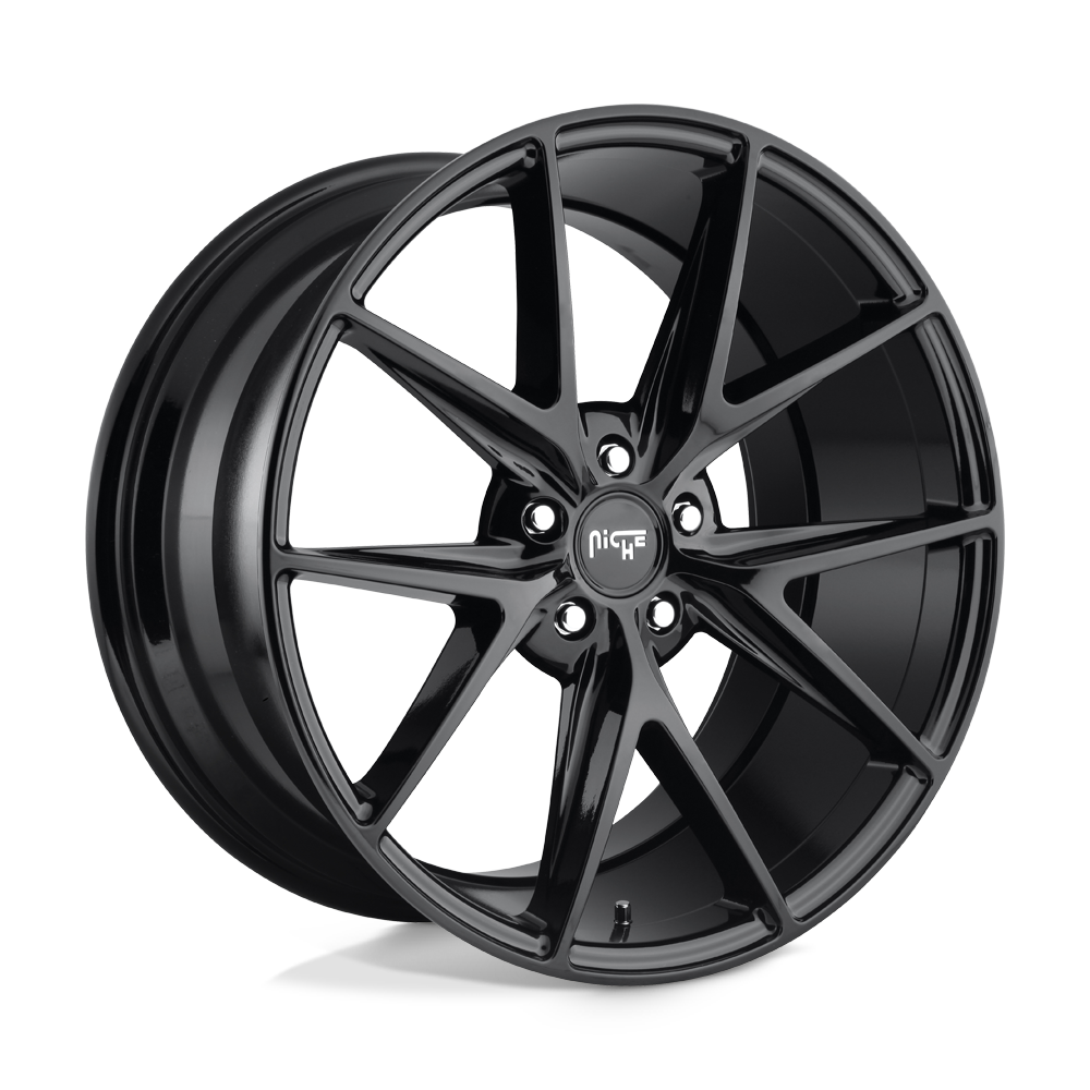 20X10 Niche 1PC M119 MISANO GLOSS BLACK 5X120