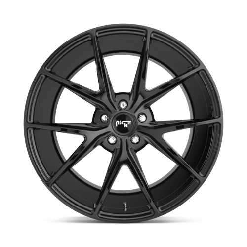 22X9 Niche 1PC M119 MISANO GLOSS BLACK 5X114.3