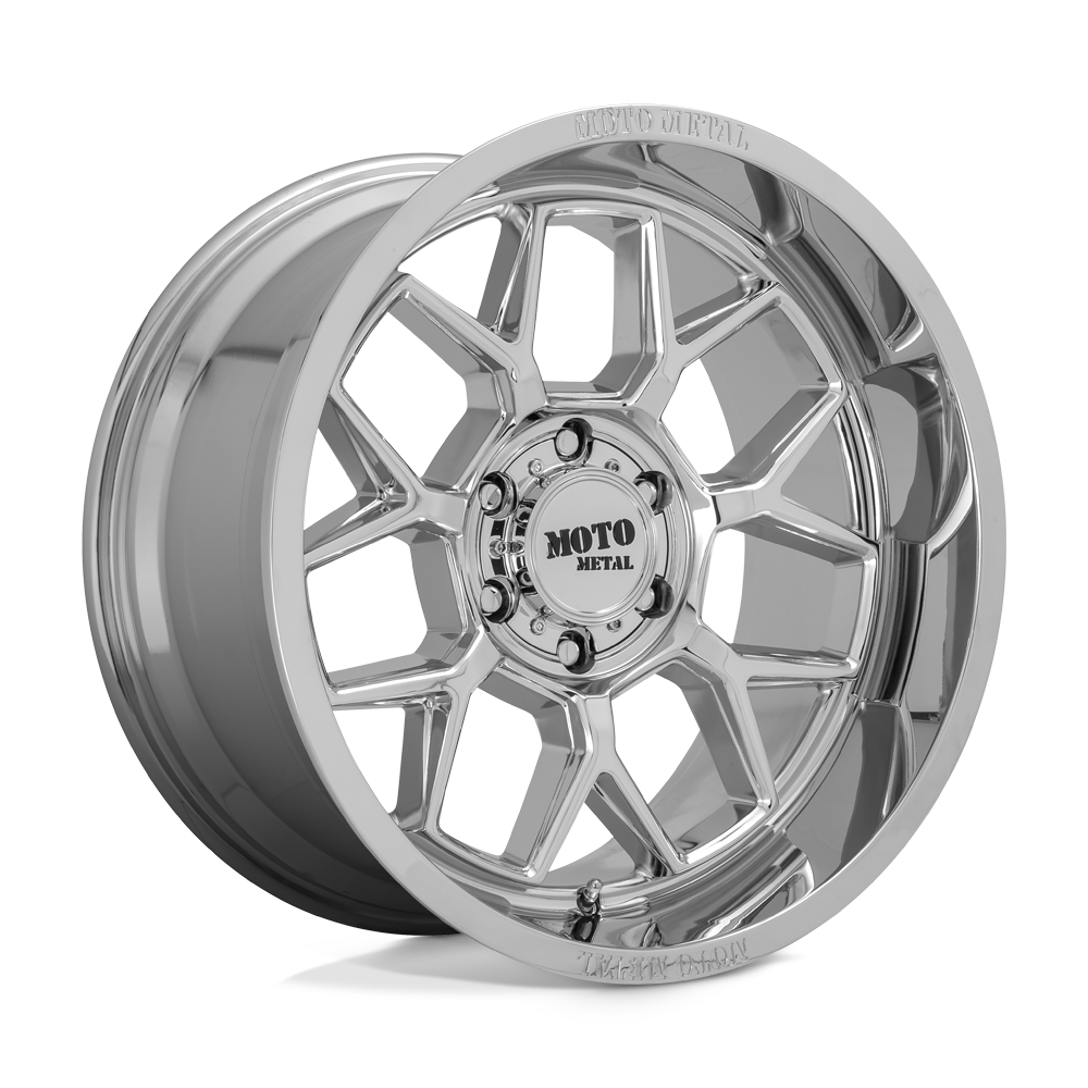 20X10 Moto Metal MO803 BANSHEE CHROME 8X165.1