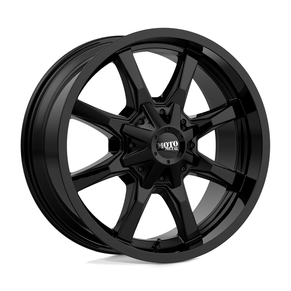 20X9 Moto Metal MO970 RIMS - FULL GLOSS BLACK 6X135/6X139.7