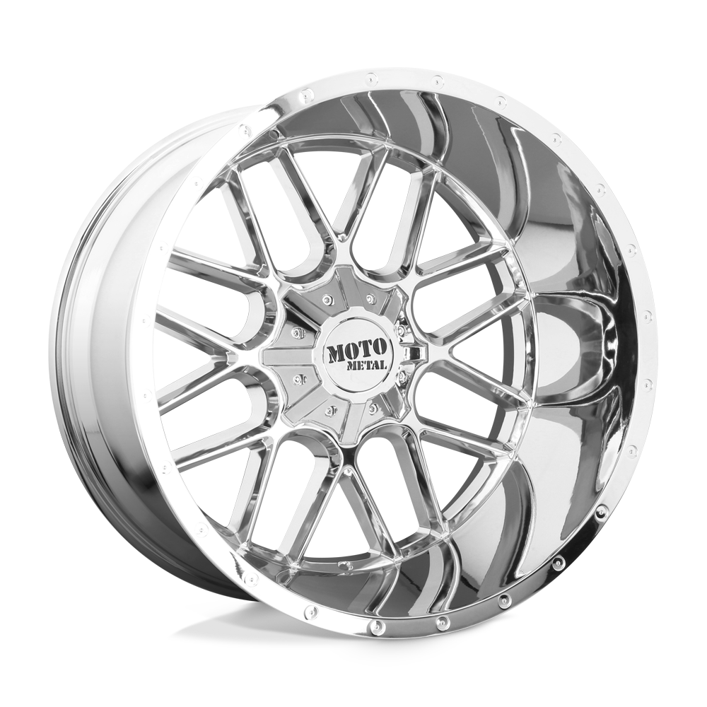 20X12 Moto Metal MO986 SIEGE CHROME 6X135/6X139.7