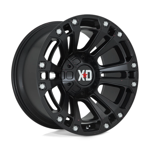 20X9 XD XD851 MONSTER 3 SATIN BLACK 8X170