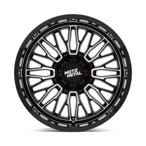20X10 Moto Metal MO809 STINGER GLOSS BLACK MACHINED BLANK